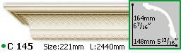 Карниз с орнаментом C145 (2,44 м)