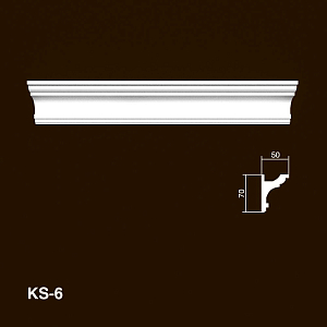 Карниз из гипса KS-6