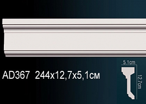 AD367 молдинг гладкий Perfect Decor