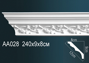 AA028F карниз гибкий Perfect Decor
