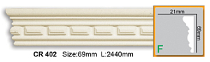 Молдинг с орнаментом CR402 FLEXI (2,00 м)