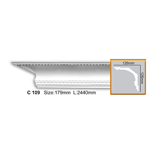 Карниз с орнаментом C109 (2,00 м)
