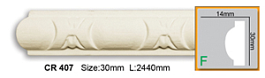 Молдинг с орнаментом CR407 FLEXI (2,00 м)