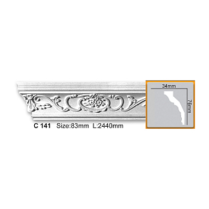Карниз с орнаментом C141 (2,00 м)