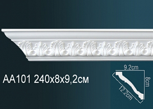 AA101 карниз с орнаментом Perfect Decor