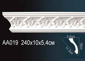 AA019F карниз гибкий Perfect Decor