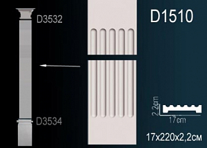 D1510 пилястра Perfect Decor