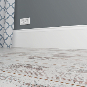 Плинтус Ultrawood Base 0007 W (2 м)