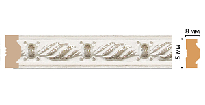 Молдинг Decomaster 105-14 (размер 15x8x2400)