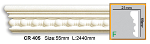 Молдинг с орнаментом CR405 FLEXI (2,00 м)