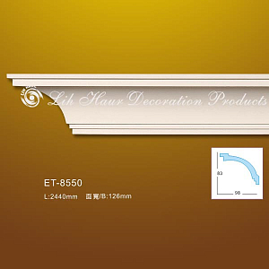Карниз гладкий ET-8550 Lih Haur