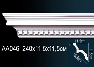 AA046 карниз с орнаментом Perfect Decor