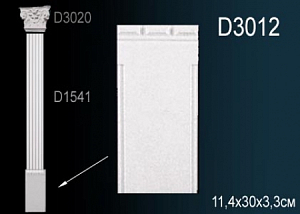D3012 база пилястры Perfect Decor