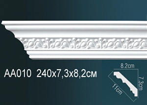 AA010F карниз гибкий Perfect Decor