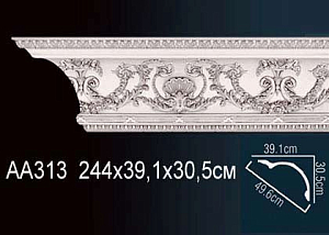 AA313 карниз с орнаментом Perfect Decor