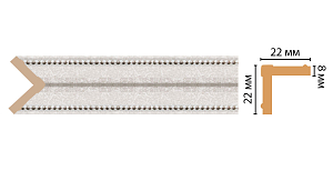 Угол Decomaster 116M-19D (22*22*2400)