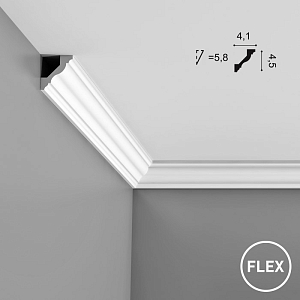 Карниз гибкий CX110F Orac Decor