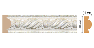 Молдинг Decomaster 157-20 (размер 30*14*2400)
