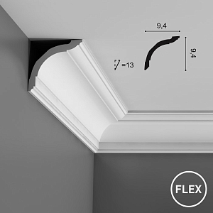 Карниз гибкий CX127F Orac Decor