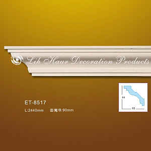 Карниз гладкий ET-8517 Lih Haur
