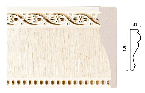 170-6 молдинг (размер 120x31x2400)