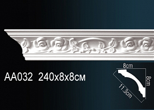 AA032 карниз с орнаментом Perfect Decor
