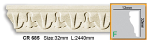 Молдинг с орнаментом CR685 FLEXI (2,00 м)