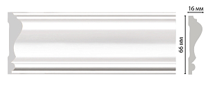 Молдинг Decomaster D022 (66*16*2000мм)