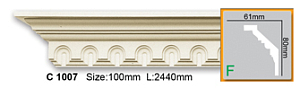 Карниз с орнаментом C1007 FLEXI (2,00 м)