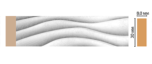 D044-375 цветной молдинг (30*8*2400)