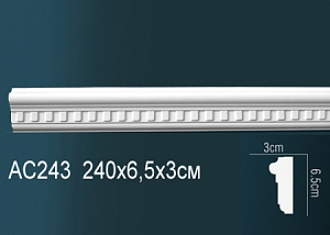 AC243 молдинг с орнаментом Perfect Decor