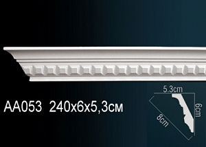 AA053 карниз с орнаментом Perfect Decor