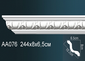 AA076 карниз с орнаментом Perfect Decor
