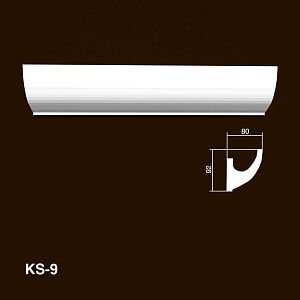 Карниз из гипса KS-9