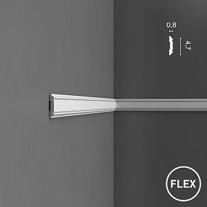 Молдинг гибкий PX144F Orac Decor