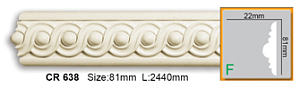 Молдинг с орнаментом CR638 FLEXI (2,00 м)