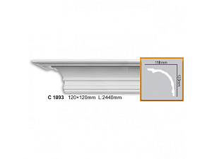 Карниз с орнаментом C1093 FLEXI (2,00 м)