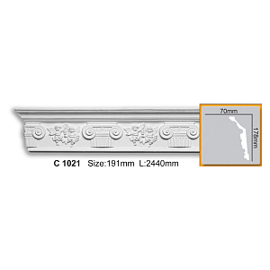 Карниз с орнаментом C1021 (2,44 м)
