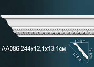 AA086 карниз с орнаментом Perfect Decor
