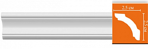 96251 плинтус Decomaster (25*25*2400)