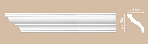 DP-350 плинтус Decomaster (57*53*2400)
