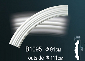 B1095 круговой молдинг Perfect Decor