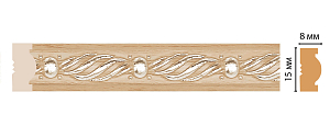 Молдинг Decomaster 105-11 (размер 15x8x2400)