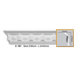 Карниз с орнаментом C101 (2,00 м)