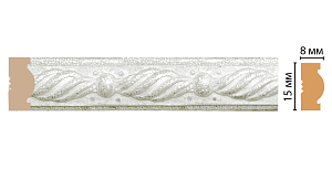 Молдинг Decomaster 105-20 (размер 15x8x2400)