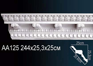 AA125 карниз с орнаментом Perfect Decor