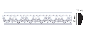 Молдинг Decomaster D128 ДМ (27*15*2400 мм)