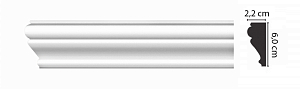 Молдинг Decomaster D161 ДМ (60*22*2000мм)