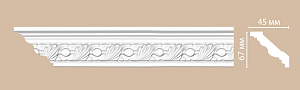 95861 гибкий плинтус Decomaster (67*45*2400мм)