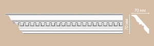 95810 плинтус Decomaster (70*70*2400)